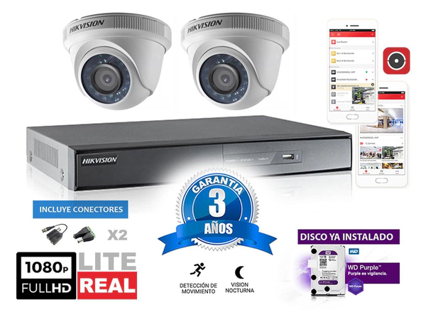 Kit Turbo 7216hghi + 2 56d0t Conect + Disco1tb