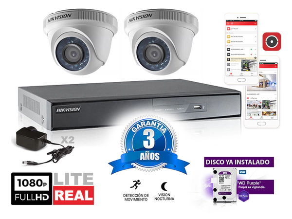 Kit Turbo 7216hghi + 2 56d0t Fuente + Disco1tb