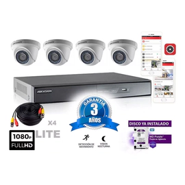 Kit Turbo 7216hghi + 4 56c0t cable20m + Disco