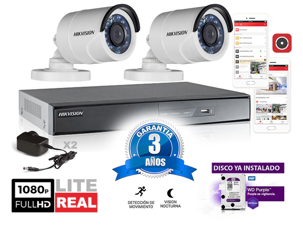 Kit Turbo 7216hghi + 2 16d0t Fuente + Disco1tb