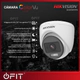Cámara Domo TurboHD - DS-2CE70KF0T-PFS - Hikvision - 5MP - ColorVu - Micrófono