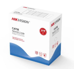 Cable UTP CAT5E - DS-1LN5E-E/E - Hikvision - 305m - Interior - 100% Cobre