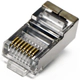 Kit x50 Fichas RJ45 - Conectores para Cable de Red