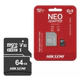 Memoria MicroSD - Hiksemi - HS-TF-E1 - 64GB Neo Plus CCTV con Adaptador