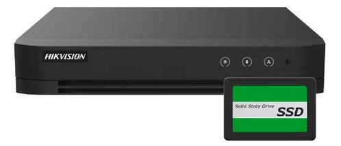 Kit DVR - Hikvision - 7208HGHI + Disco 480GB