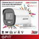 CAMARA 2MP ANALOGICA / COLORVU / MIC / DS-2CE10DF0T-FS(2.8mm) / HIKVISION