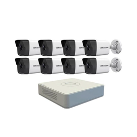 Kit Ip 7108 + 8 1023 Full Poe