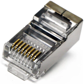 Kit x50 Fichas RJ45 - Conectores para Cable de Red