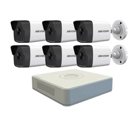 Kit Ip 7108 + 6 1023 Full Poe