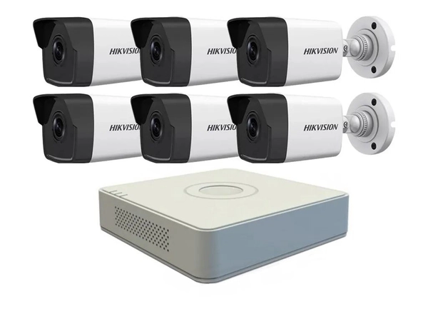 Kit Ip 7108 + 6 1023 Full Poe