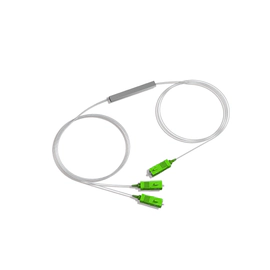 Splitter Fibra Optica PLC 1x2 SC/APC 0.9mm 1M