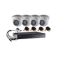 Kit Turbo 7208hghi + 4 56c0t p Cable cctv