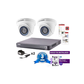 Kit Turbo 7208hqhi + 2 56d0t + Disco + Fuente