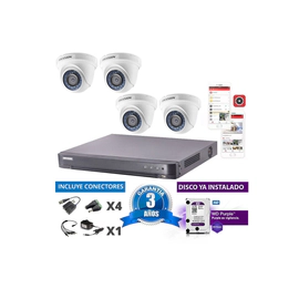 Kit Turbo 7204hqhi + 4 56d0t + Disco + Conectores