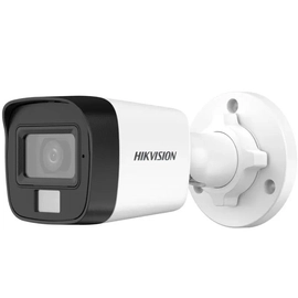 Cámara Bullet Analógica - DS-2CE17D0T-LFS - Hikvision - 2MP - Luz - Audio