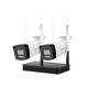 Kit WiFi Easy Link 4CH - NKS422W0H + 2 Bullet 2MP Exterior - Easy Link