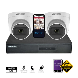 Kit Turbo 7208hqhi + 2 56d0t + Disco + Cable20m