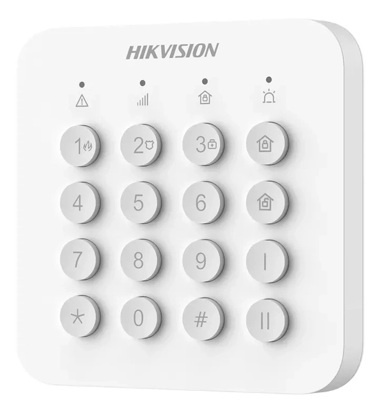 Teclado LED Inalámbrico - AX HOME - Hikvision - Indicadores LED