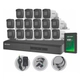 Kit DVR - Hikvision - 7216HGHI + 16 Cámaras Full HD 16D0T + SSD 1TB + Fichas