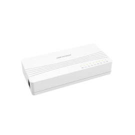 Switch Fast Ethernet - DS-3E0108D-E - Hikvision - 8 Puertos - 10/100 Mbps