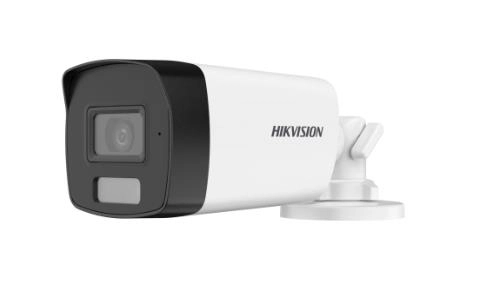 DS-2CE17K0T-LFS Bullet TurboHD 5MP(3K) Smart Hybrid Light 40m. Microfono. Metal.