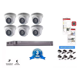 Kit Turbo 7208hqhi + 6 56d0t p Fuente