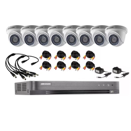 Kit 7216hqhi + 8 56d0t + cctv 20m