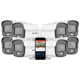 Kit Hikvision Camara Colorvu 1080p x8u