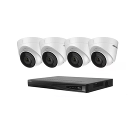 Kit IP NVR 7616 + 4 Cámaras 1323 Full PoE - Hikvision