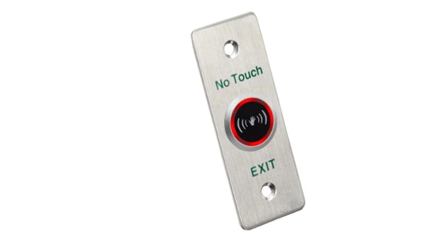 Botón de Salida - DS-K7P04 - Hikvision - No Touch - NO/NC/COM