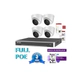 Kit Full Poe Ip 7616 + 4 1323 + Disco