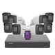 KIT HIKVISION DVR 8CH + 8 bullet + Disco 512SSD Purple + Ficha