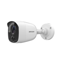 Cámara Bullet TurboHD - DS-2CE11H0T-PIRLO - Hikvision - 5MP - PIR - Luz - Sirena