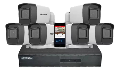 Kit Turbo 7216hghi + 6 16d0t cable20m + Disco1tb