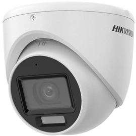 Cámara Domo TurboHD - DS-2CE76D0T-LPFS - Hikvision - 2MP - Luz - Audio