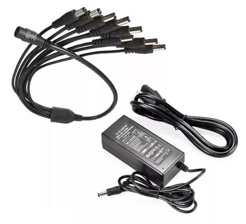 Kit Fuente 12V 5A + Pulpo Divisor 1x8