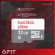 Memoria MicroSD - SanDisk - Ultra - 32GB - SDSQUNS-032G-GN3MA