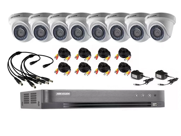 Kit 7216hqhi + 8 56d0t + cctv 20m