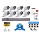 Kit Turbo 7208hqhi + 8 16d0t p Cable cctv