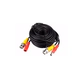 Kit x4 - Cable 20m - CCTV BNC Video + Power Alimentación