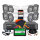 KIT HIKVISION DVR 8CH + 8 ColorVu + Disco 480SSD + CABLE