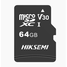 Memoria MicroSD - Hikvision - HS-TF-C1 - 64GB con Adaptador