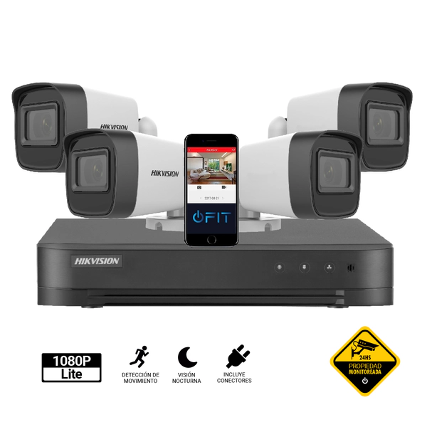 Kit Turbo 7208hqhi + 4 16d0t p fuentes