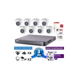 Kit Turbo 7216hqhi + 8 56d0t + Disco + Conectores