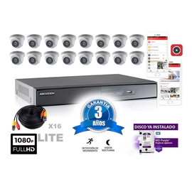 Kit Turbo 7216hghi + 16 56c0t cable20m + Disco