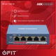 Switch PoE - DS-3E1105P-EI - Hikvision - 4+1 Puertos - 10/100 Mbps