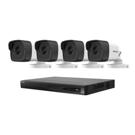 Kit IP NVR 7616 + 4 Cámaras 1023 Full PoE - Hikvision