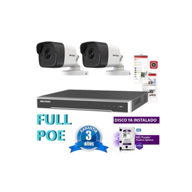 Kit Full Poe Ip 7616 + 2 1023 + Disco
