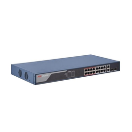 Switch Administrable PoE+ - Hikvision - DS-3E1318P-EI - 16 Puertos