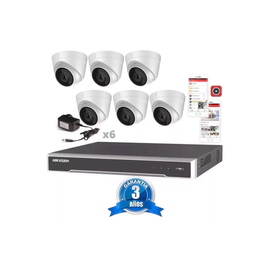 Kit Ip 7616 + 6 1323 + Fuentes